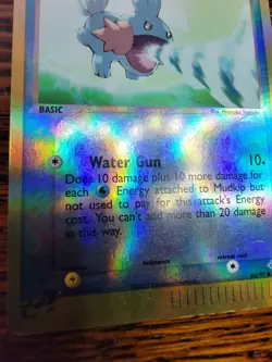 Mudkip 65/97 Reverse Holo Pokemon Card EX Dragon E Series - MP - Image 3