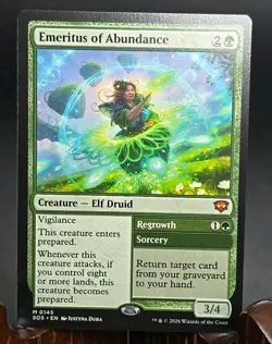 Emeritus of Abundance Secrets of Strixhaven MTG Regular Near Mint - Image 1