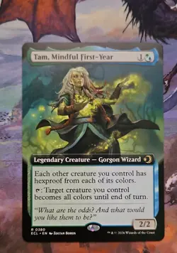Tam, Mindful First-Year (Extended Art) Lorwyn Eclipsed Regular - Image 1