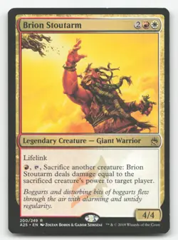 Brion Stoutarm 200 Rare Masters 25 Magic: The Gathering Near Mint - Image 1
