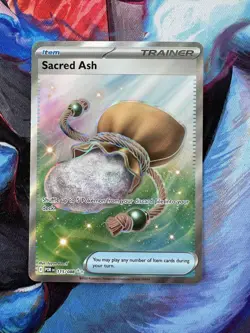 Sacred Ash 115/088 Me03: Pokemon Perfect Order Ultra Rare Holo Near Mint - Image 1