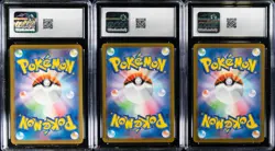 Lot of (3) 2023 Pokemon JP Ruler of the Black Flame AR Holo 117 Varoom CGC 9-10 - Image 2