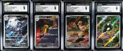 Lot of (7) 2025 Pokemon Japanese Mega Brave Art Rare Holo CGC MINT 9 - Image 4