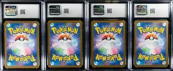 Lot of (7) 2025 Pokemon Japanese Mega Brave Art Rare Holo CGC MINT 9 - Image 5