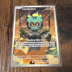 2025 Pokemon Gaming Mega Evolution Marshadow #146/132 Illustration Rare - Image 1