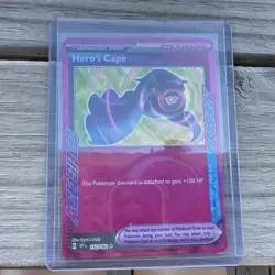 Pokemon TCG Hero's Cape 152/162 SV05 Temporal Forces ACE SPEC Rare Holo ENG - Image 1