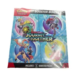 Pokemon TCG Journey Together Booster Bundle - 6 Booster Packs sealed - Image 1