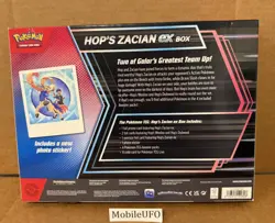 Pokemon TCG Hop's Zacian EX Box Set Factory Sealed/ Never Opened - Image 3