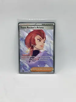 Team Rocket's Ariana 237/182 Sv10: Destined Rivals SIR Holo Pokemon #1 - Image 1
