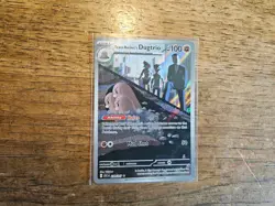 Team Rockets Dugtrio 239/217 - Pokemon TCG - Ascended Heros Illustration Rare - Image 1