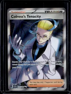 2024 Pokemon Shrouded Fable Colress's Tenacity #087/064 - Image 1