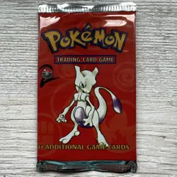 Wizards of the Coast Pokemon TCG Base Set 2 Booster Pack 11 Cards Mewtwo - Image 1