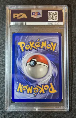 1999 Pokemon Jungle Holo Vaporeon #12 PSA 7 NRMT - Image 2