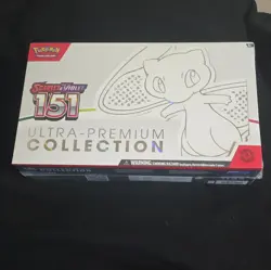 Pokemon TCG Scarlet & Violet 151 Ultra-Premium Collection Box Booster 2023 Mew - Image 1
