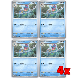 Pokemon TCG 4x Croconaw 042/217 Ascended Heroes Playset NM - Image 1