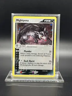 Mightyena 18/108 Power Keepers Cosmos Holo MOD PLAY Pokemon - Image 1