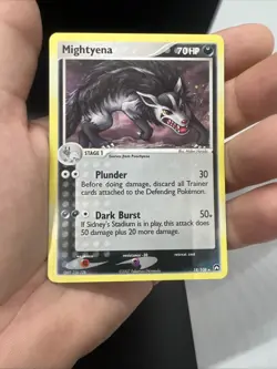 Mightyena 18/108 Power Keepers Cosmos Holo MOD PLAY Pokemon - Image 3