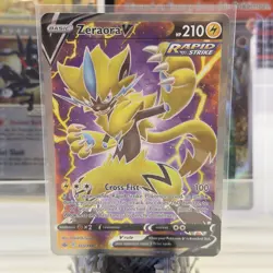 Zeraora V (Full Art) 165/198 Ultra Rare Pokemon TCG SWSH06: Chilling Reign NM - Image 1