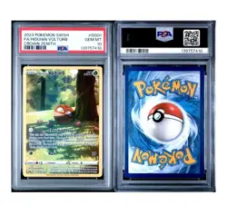 2023 POKEMON SWORD & SHIELD CROWN ZENITH #GG01 FULL ART/HISUIAN VOLTORB PSA 10 - Image 3