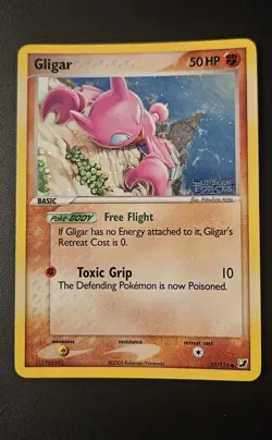 Pokemon gligar ex unseen forces holo rare 2005 57/115 - Image 1
