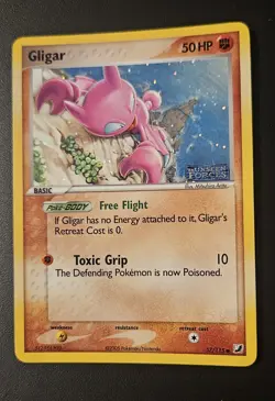 Pokemon gligar ex unseen forces holo rare 2005 57/115 - Image 2
