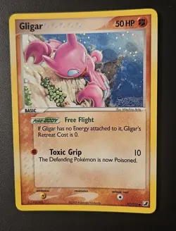 Pokemon gligar ex unseen forces holo rare 2005 57/115 - Image 3