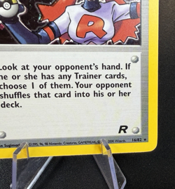 1999-2000 Pokemon Rocket's Sneak Attack Holo 16/82 - Image 5