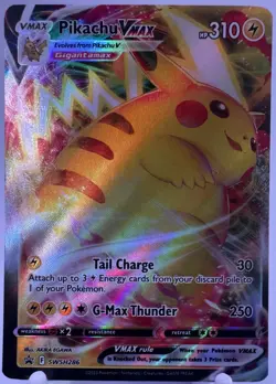 Pikachu VMAX SWSH286 Holo Promo Sword & Shield Promo Pokemon LP - Image 1