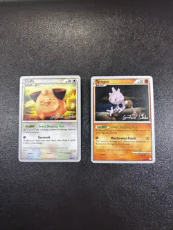 2011 World Championships Cleffa And Tyrogue Promo non-holo Pokemon - Image 1