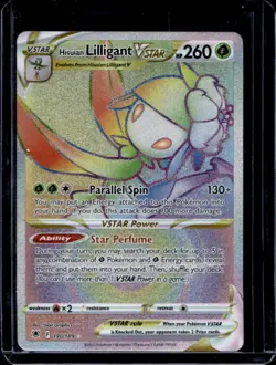 2022 Pokemon SWSH Astral Radiance Hisuian Lilligant VSTAR Secret Rare #190/189 - Image 1