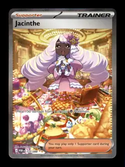 JACINTHE 122/088 HOLO SPECIAL ILLUSTRATION RARE PERFECT ORDER POKEMON HOLO NM/M - Image 1