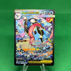 Mega Greninja EX 116/086 SIR - Chaos Rising - Special Illustration Rare Pokemon - Image 1