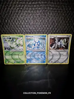 Lots De 3 Cartes Pokemon : ARCEUS NIV.100 Holo - Arceus - FR 🇨🇵 - Image 1