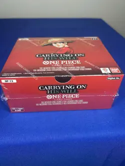 OP-13 One Piece Carrying on His Will Booster Box - English - Image 2