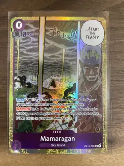 One Piece Mamaragan SR Adventure On Kami's Island Eb-04 OP15-078 NM-Mint - Image 1