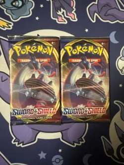 Pokemon Sword & Shield Base Set Booster Packs 2 Packs - Image 1