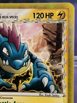 Feraligatr (Delta Species) EX Dragon Frontiers 2/101 - Pokemon TCG Rare - MP - Image 3