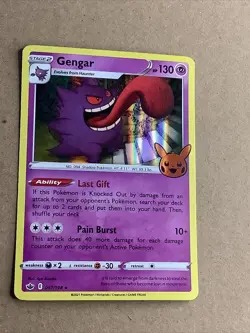 Gengar 057/198 Holo Rare - 2022 Pokemon Trick or Trade A-40 - Image 1
