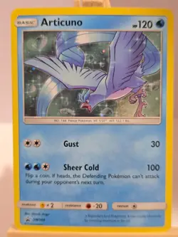 POKEMON Articuno SM144 Holo Black Star Promo 2018 Description: - Image 1