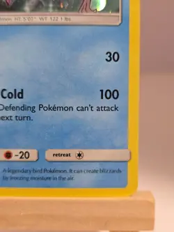 POKEMON Articuno SM144 Holo Black Star Promo 2018 Description: - Image 4