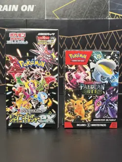 Pokemon Paldean Fates Shiny Treasure Booster Bundle Jap & Eng Brand New Set! - Image 1