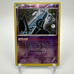 Unown 30/98 Pokemon XY 2015 Anceint Origins Unlimited Reverse Holo LP - Image 1