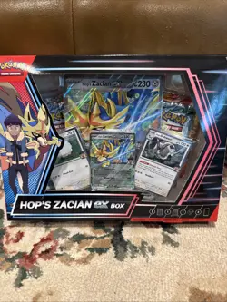 Pokemon TCG Hop's Zacian ex Collection Box Sealed Brand New -corner dent -W80 - Image 1