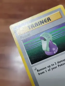 PL Pokemon Base Set TRAINER POTION 94/102 Shadowless 1st Edition - Image 2