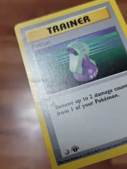 PL Pokemon Base Set TRAINER POTION 94/102 Shadowless 1st Edition - Image 3