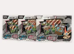 3x - Pokemon Victini Illustration Collection Boxes (SV10.5) NEW/FACTORY SEALED - Image 1
