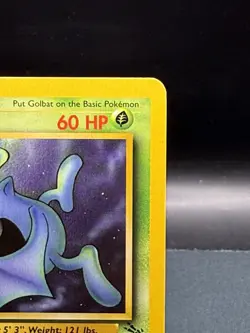 1st Edition 1999 Pokemon Golbat 34/62 Non Holo Fossil Vintage NM+ - Image 3