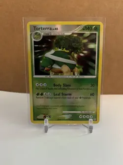 2007 Torterra 17/130 Pokemon Diamond and Pearl Reverse Holo LP - Image 1