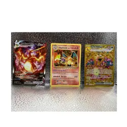 Pokemon TCG Charizard VMAX, EX, Holo SWSH Promo, XY Evolutions, Obsidian Flames - Image 1
