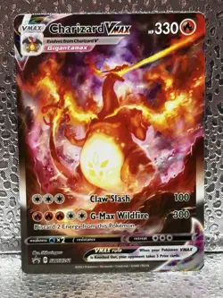 Pokemon TCG Charizard VMAX, EX, Holo SWSH Promo, XY Evolutions, Obsidian Flames - Image 3